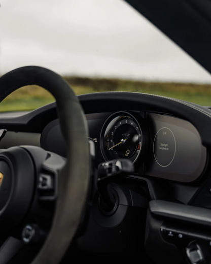 Porsche 911 992 speedometer screen protector matte anti glare.