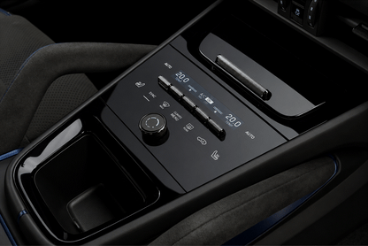 Porsche Cayenne 2024+ GEN 3 9Y0 Piano Black Centre Console Paint Protection Film Kit.