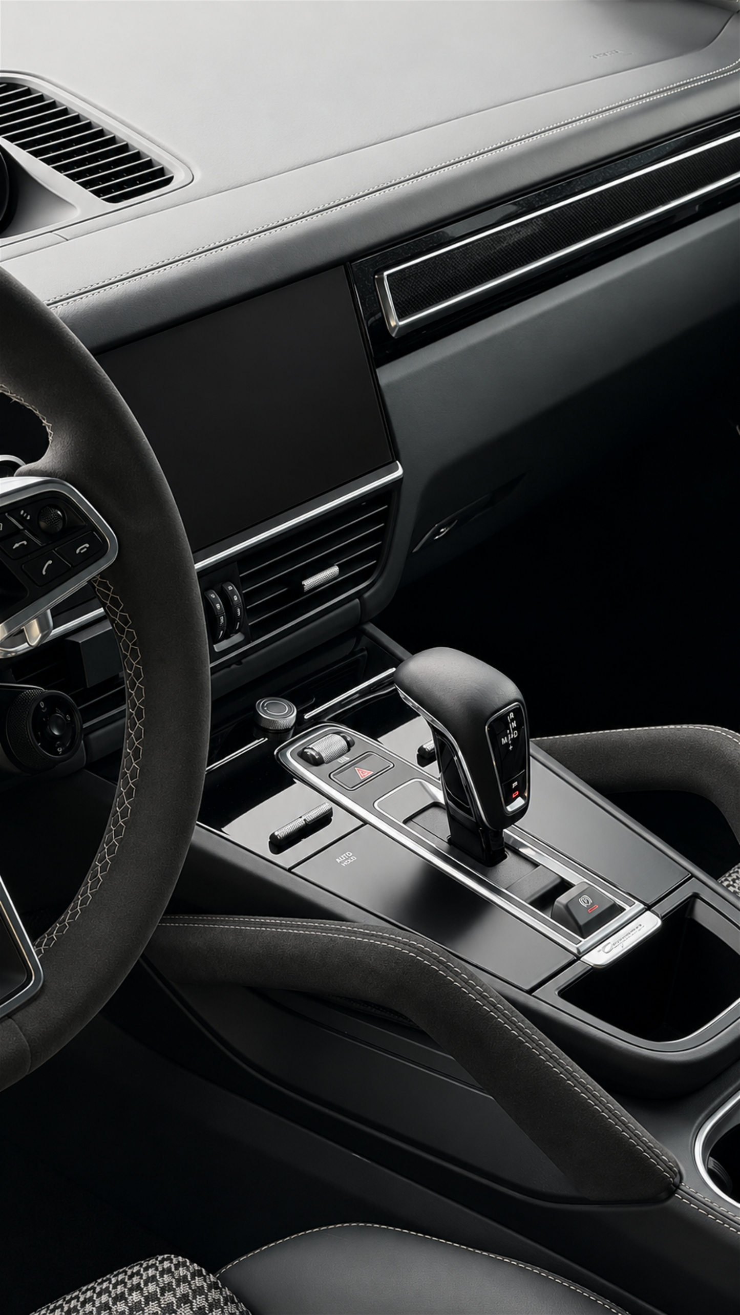 Porsche Cayenne GEN 3 9Y0 2018-2024 Navigation Infotainment Screen Protection Film Kit in Matte with anti-glare properties. 