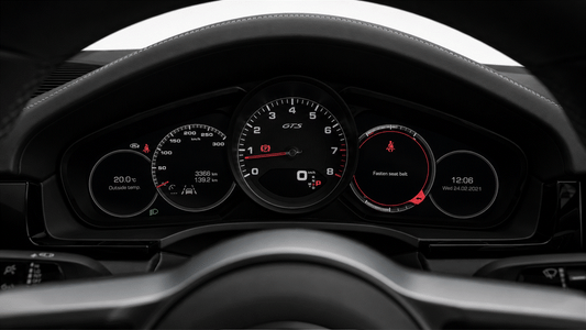 Porsche Cayenne GEN 3 9Y0 2018-2024 Instrument Cluster Screen Protection Film Kit.