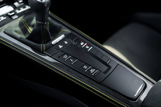 Porsche Cayman Boxster Spyder 718 981 Interior Carbon Fibre Centre Console Paint Protection Film Kit.