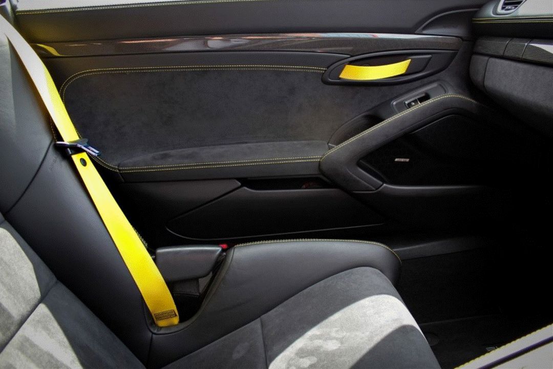 Porsche Cayman Boxster Spyder 718 981 Carbon Fibre Interior Door Trims Paint Protection Film Kit.