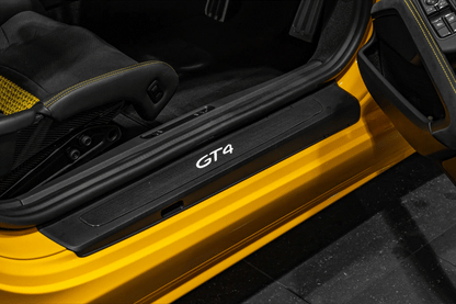 Porsche Cayman Boxster Spyder 718 981 Carbon Fibre Door Sill Paint Protection Film Kit.