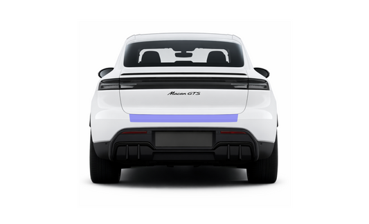 Porsche Macan Electric Rear Bumper Boot Lip / Edge Paint Protection Film Kit (GEN 2)