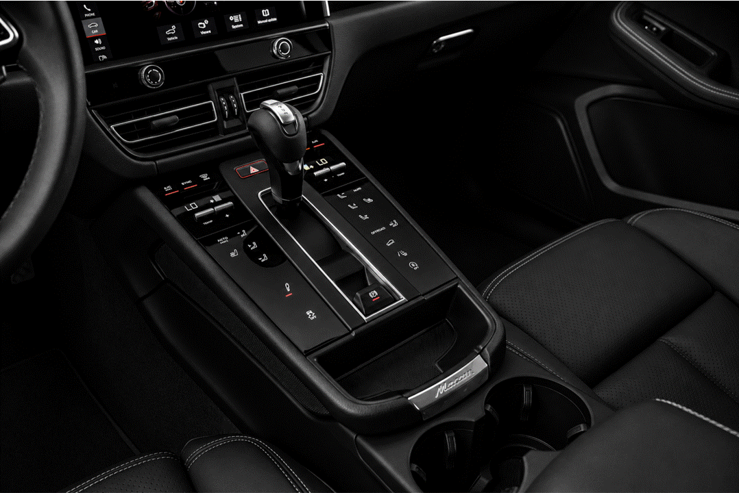 Porsche Macan GEN 1 Centre Console Paint Protection Film Kit Coverage Area. 
