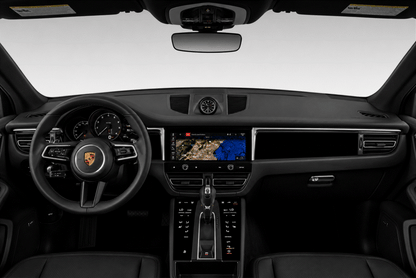 Porsche Macan GEN 1 Dashboard Paint Protection Film Kit Coverage Area. 
