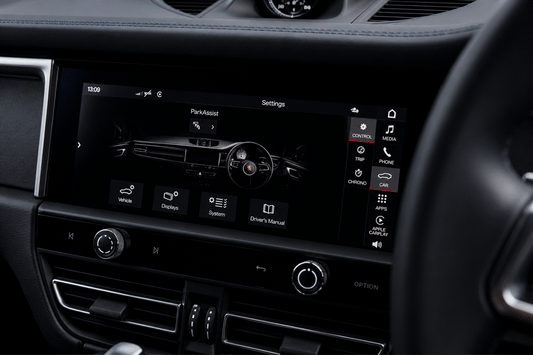 Porsche Macan GEN 1 Navigation Screen Protector kit.