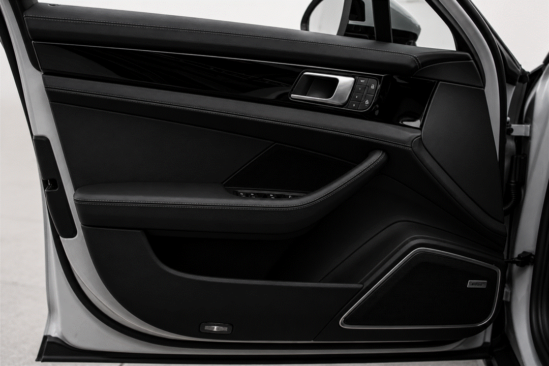 Porsche Panamera GEN 2 971 Interior Piano Black Door Card Trim Paint Protection Film Kit.