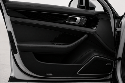 Porsche Panamera GEN 2 971 Interior Piano Black Door Card Trim Paint Protection Film Kit.