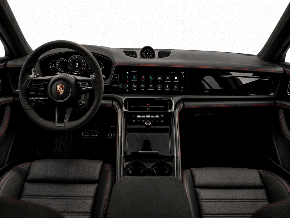 Porsche Panamera GEN 3 976 Gloss Black Dashboard Paint Protection Film Kit.