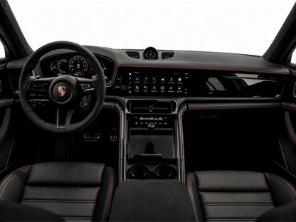 Porsche Panamera GEN 3 976 Gloss Black Dashboard Paint Protection Film Kit.