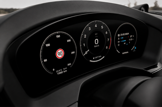 Porsche Panamera Instrument Cluster Screen Protection Film Kit (GEN 3 | 976)