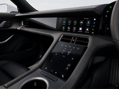 Porsche Taycan Navigation Infotainment Screen Matte anti-glare Protection Film Kit.