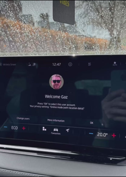 Skoda Enyaq Navigation Screen Protection Film Kit