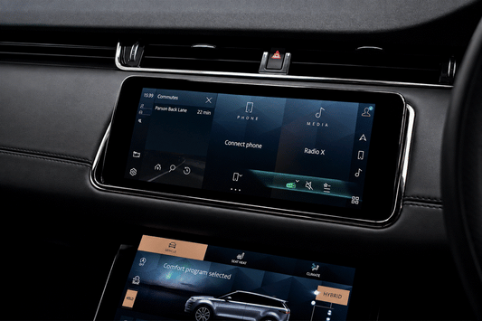 Range Rover Evoque 2020-2023 Navigationsbildschirm Schutzfolien-Kit (L551)