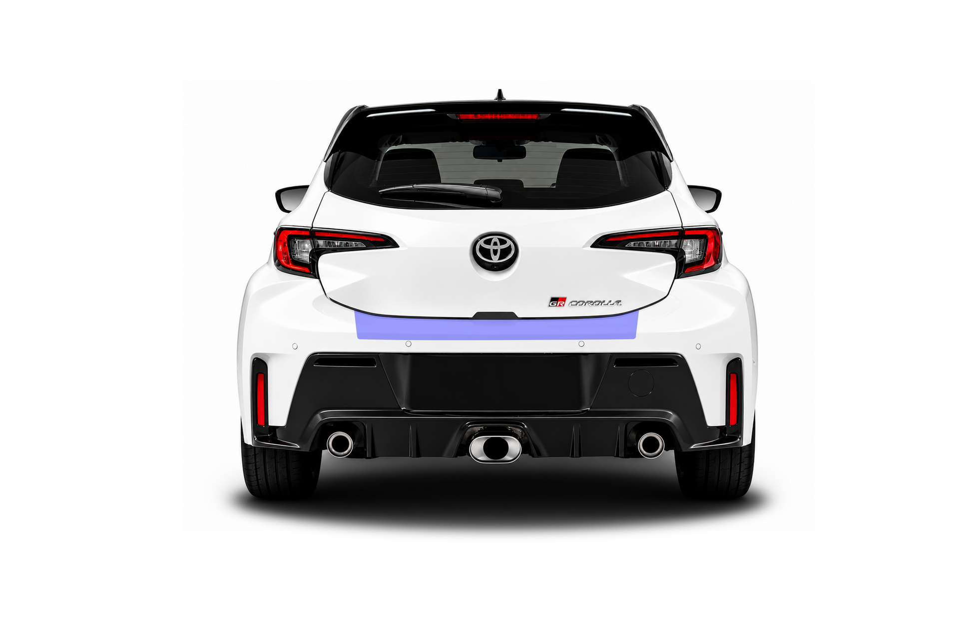 Toyota Corolla GR Boot Trunk Lip Bumper Lip PPF Protector.