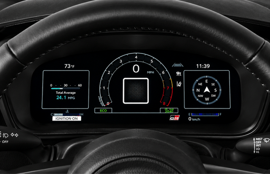 Toyota Corolla GR Instrument Cluster / Virtual Cockpit Screen Protection Film Kit