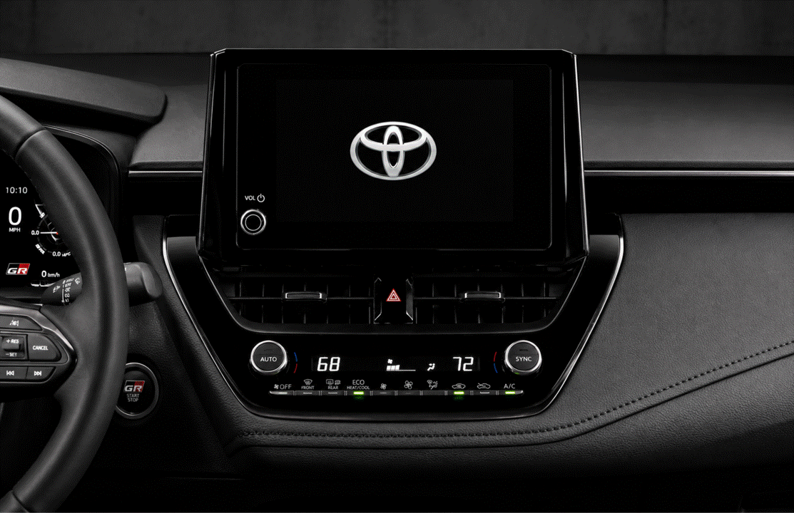 Toyota Corolla GR Navigation / Infotainment Screen Paint Protection Film Kit