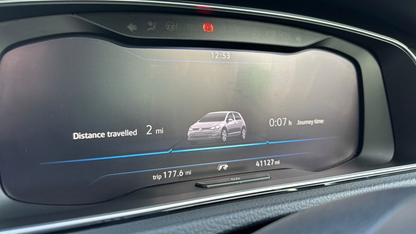 VW Golf  MK7.5 Digital Instrument Cluster Virtual Cockpit Screen Protection Film Kit in matte.