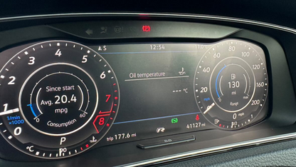 Volkswagen Golf  MK7.5 Digital Instrument Cluster Virtual Cockpit Screen Protection Film Kit in matte.