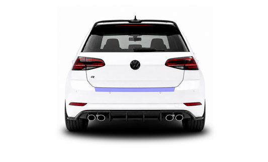 Volkswagen Golf GTI | GTD | R Heckstoßstangenlippe / Kantenschutzfolien-Kit (MK7 | MK7.5)