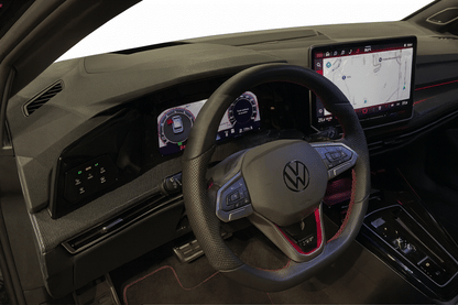 VW Golf MK8.5 facelift interior paint protection film kit dashboard coverage.