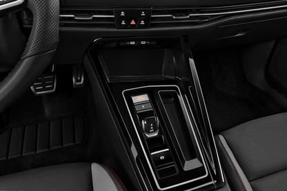 VW Golf MK8 and MK8.5 interior paint protection film kit centre console and gear selector coverage.