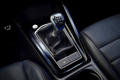 VW Golf MK8 and MK8.5 interior paint protection film kit manual centre console and gear selector coverage.