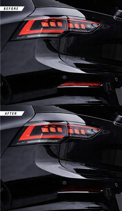 Type R Overlays Volkswagen Golf GTI GTD R Rear Reflector Tint Overlays MK8 MK8.5 - IPPS ...