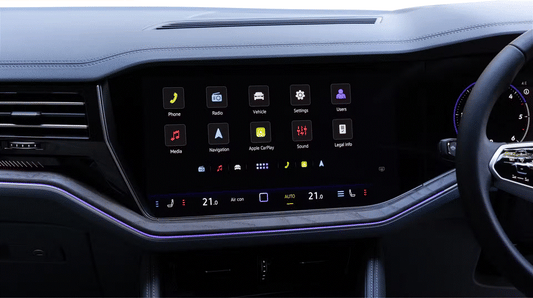 Volkswagen Touareg Navigation Screen & Virtual Cockpit Screen Protection Film Kit (MK3 | MK3.5)