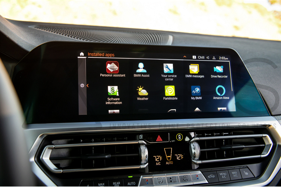 BMW G Series iDrive 7 Navigation Screen Protection Film Kit (G05 | G20 | G21 | G80 | G22 | G23 | G82 | G42 | G43)