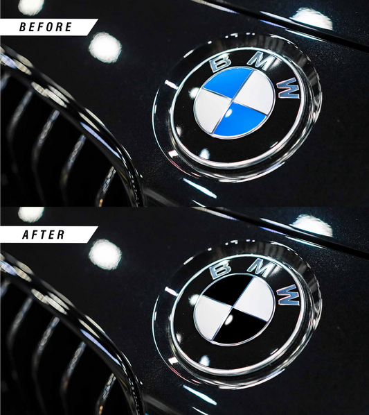 BMW Badge Vinyl Overlays