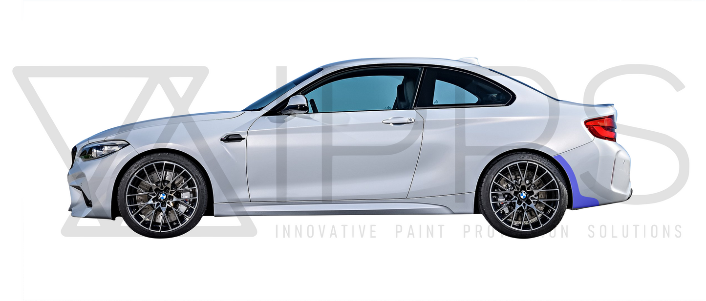 BMW M2 & M2 Competition Rear Bumper Arch Paint Protection Film Kit