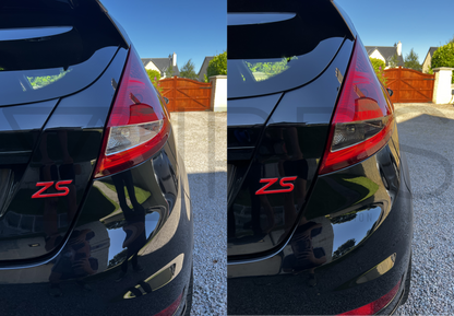 Ford Fiesta Rear Reverse Light Tint Overlays (MK7)