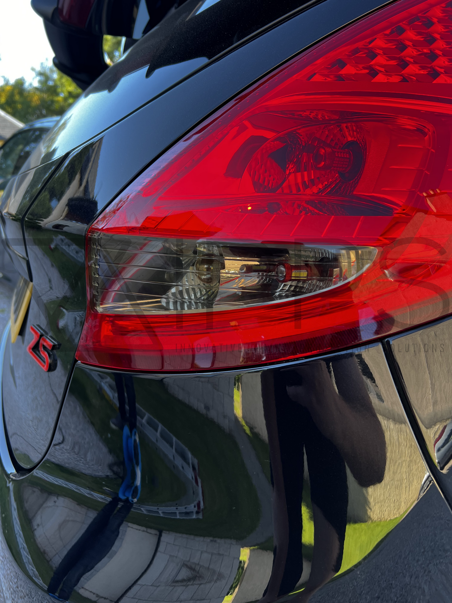 Ford Fiesta Rear Reverse Light Tint Overlays (MK7)