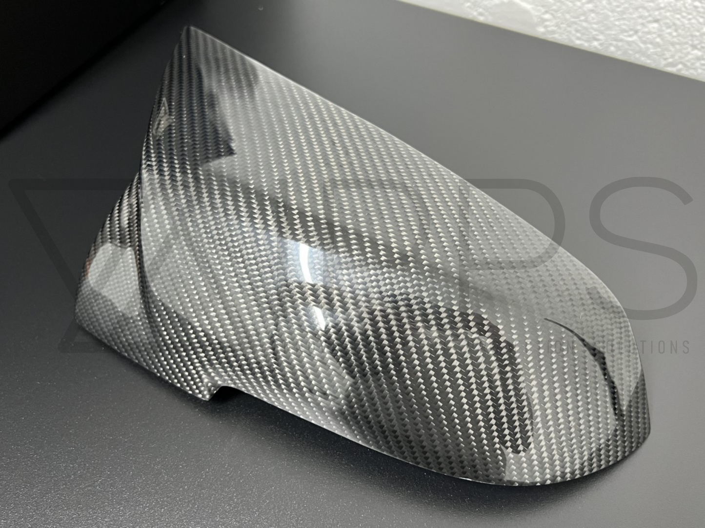 BMW F Series M Style Carbon Fibre / Gloss Black Wing Mirror Caps / Covers