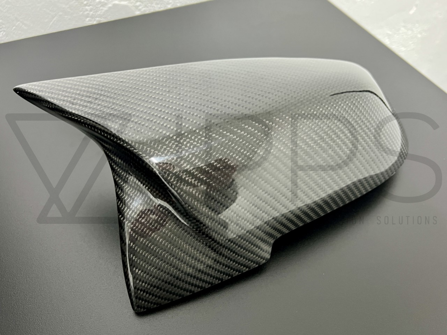 BMW F Series M Style Carbon Fibre / Gloss Black Wing Mirror Caps / Covers