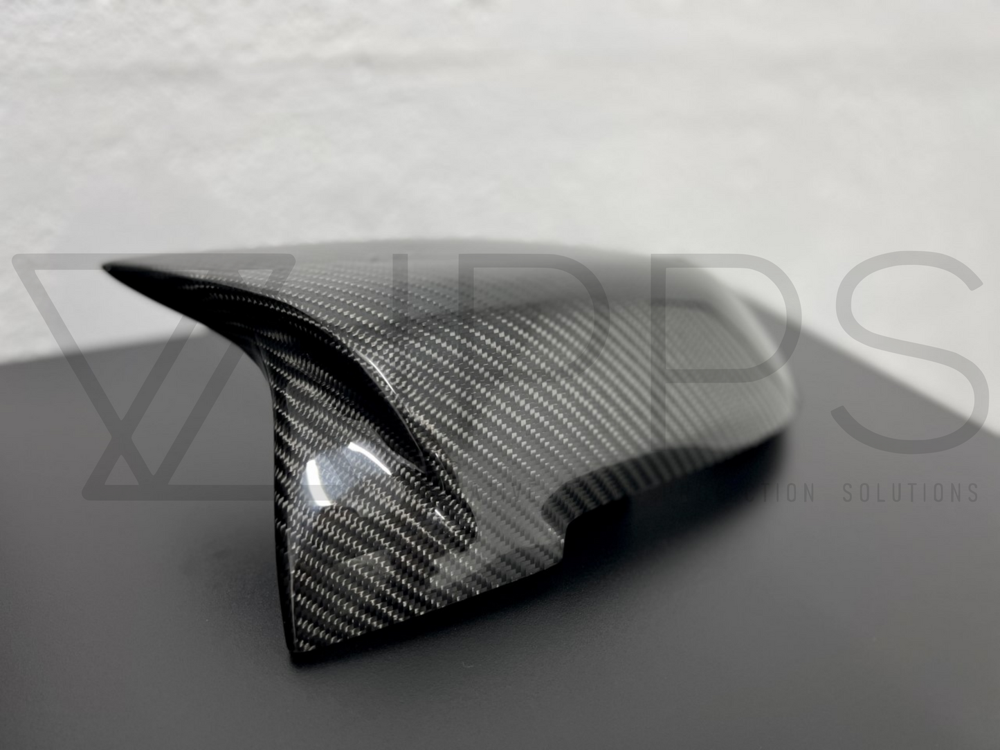 BMW F Series M Style Carbon Fibre / Gloss Black Wing Mirror Caps / Covers