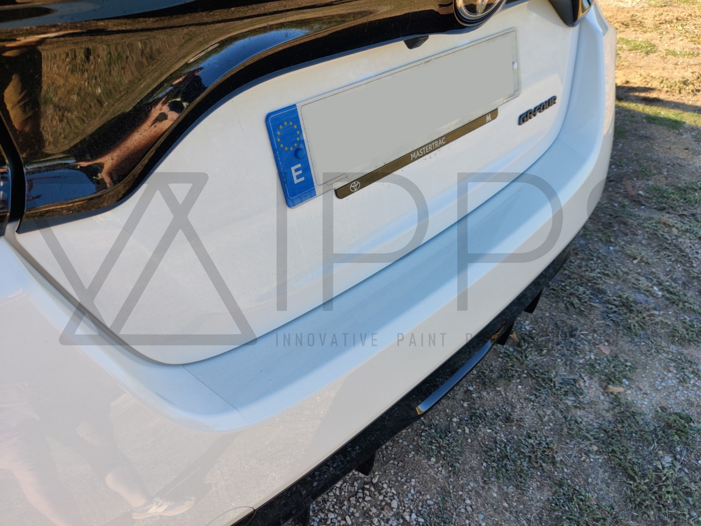 Toyota Yaris GR Rear Bumper Lip / Edge Paint Protection Film Kit