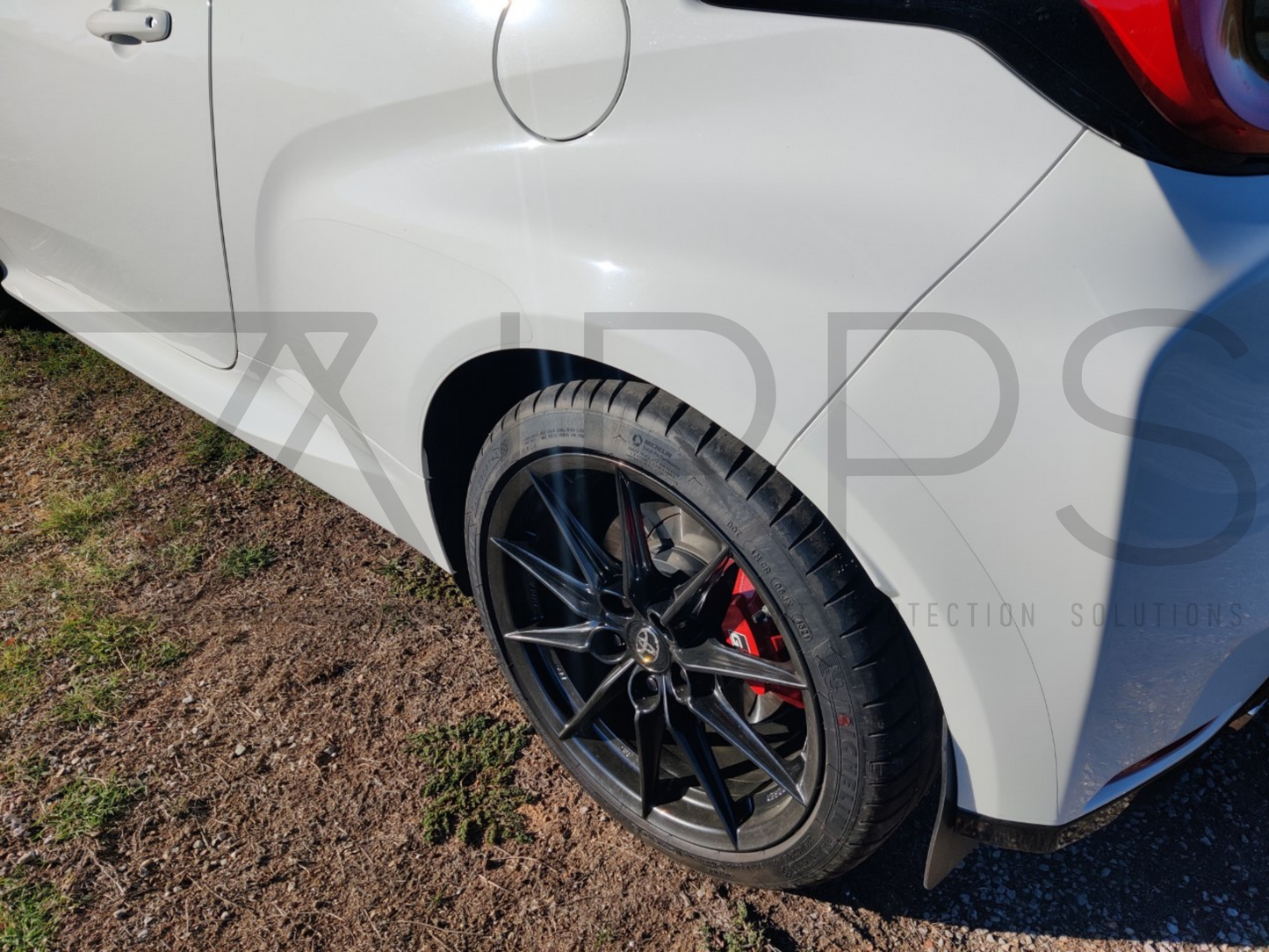 Toyota Yaris GR Large Rear Quarter Paint Protection Film Kit